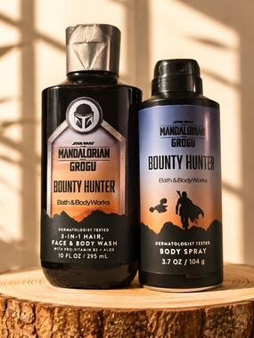 Bath & Body Works "Bounty Hunter" Men’s Bath Set -3-in1 Wash & Spray. Full Size